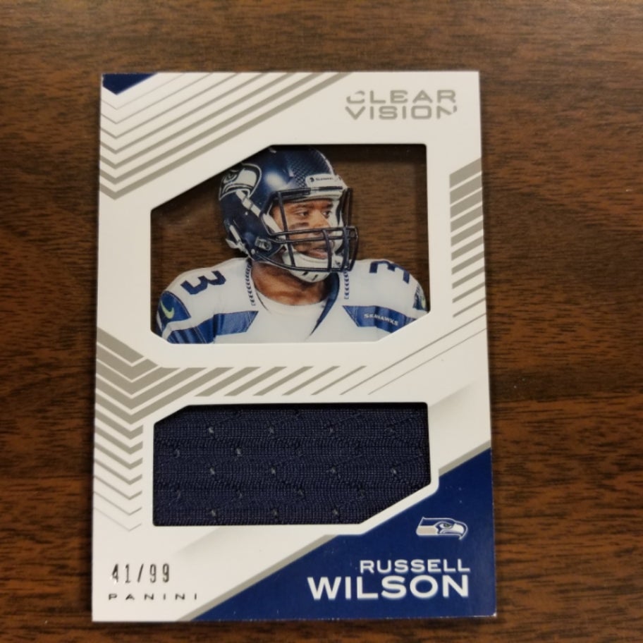 russell wilson game worn jersey